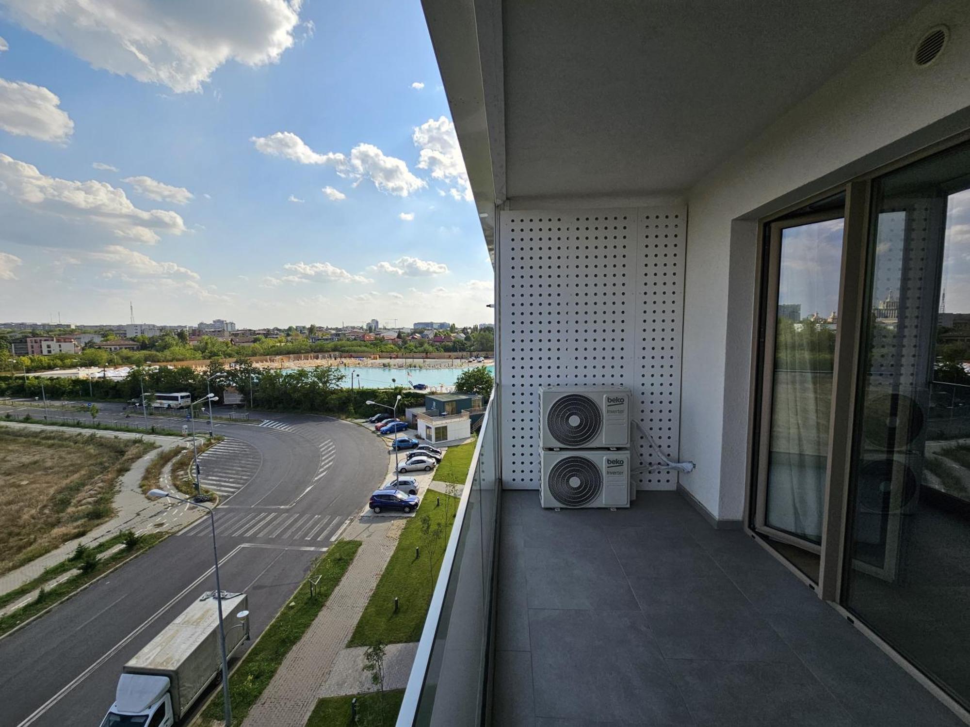 Lagoon Park Apartments With Beach View Bukarest Kültér fotó